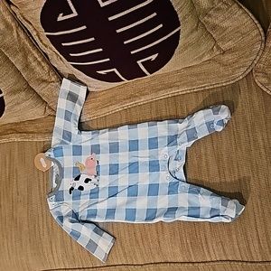 NWT Baby Boy Mudpie One Piece 0-3m!!
